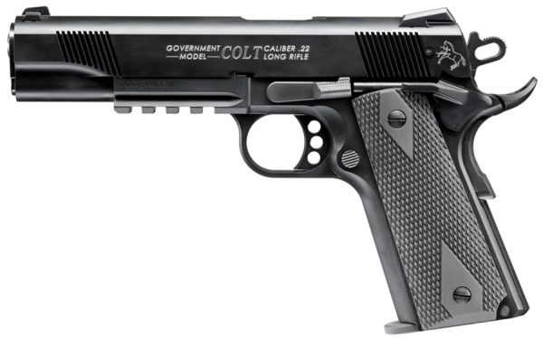 Walther Colt Government 1911 A1 22 LR Rail Gun For Sale Online