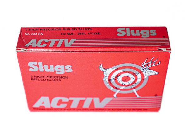 Activ Precision Rifled Slugs 12ga (3" Shell / 1 1/4 Oz Shot) - 5 Pack