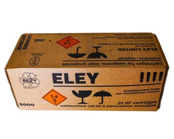 Eley HVS .22 Rimfire - Case (5000 Count)