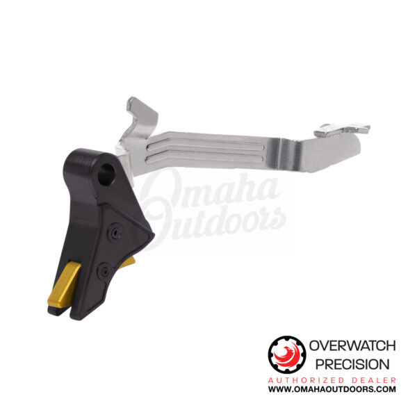 Overwatch Precision DAT V2 Trigger For Glock 43 Black / Gold - Image 2