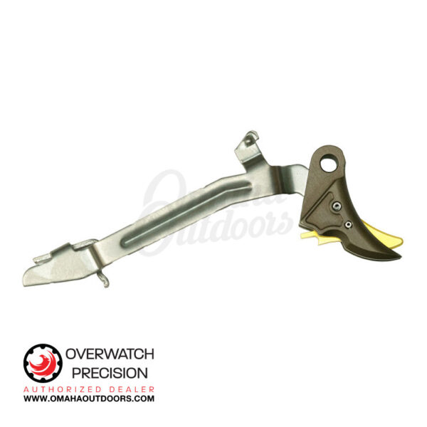 Overwatch Precision FALX Trigger For Glock 17 / 19 Gen 3/4 FDE / Gold