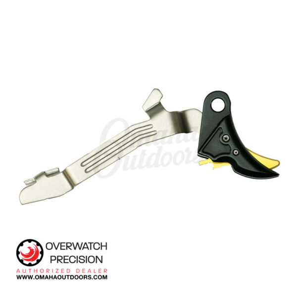 Overwatch Precision FALX Trigger For Glock 43X Black / Gold