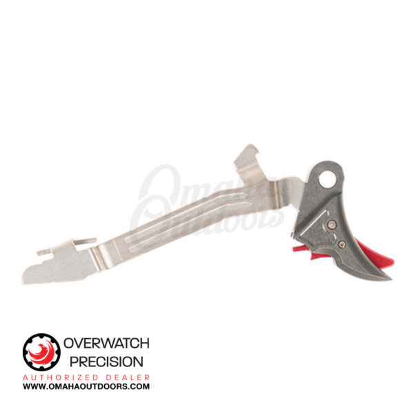Overwatch Precision FALX Trigger For Glock 43X Gray / Red