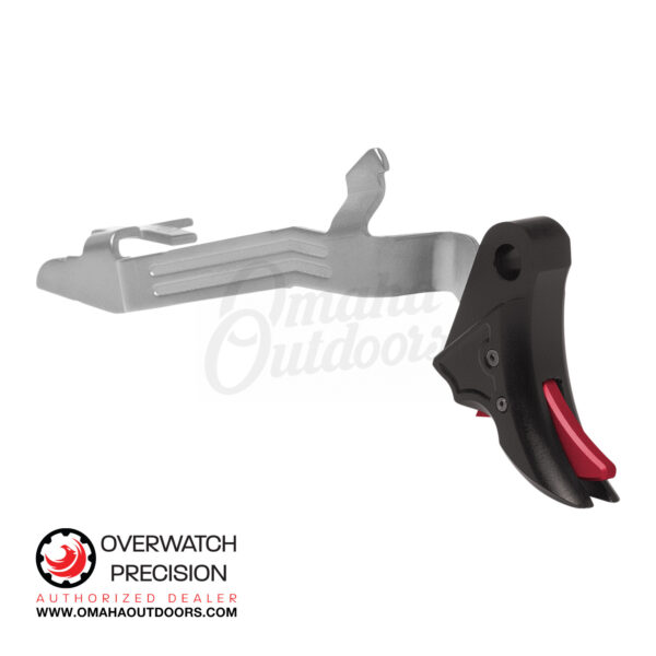 Overwatch Precision FALX Trigger Glock Gen 5 Black / Red