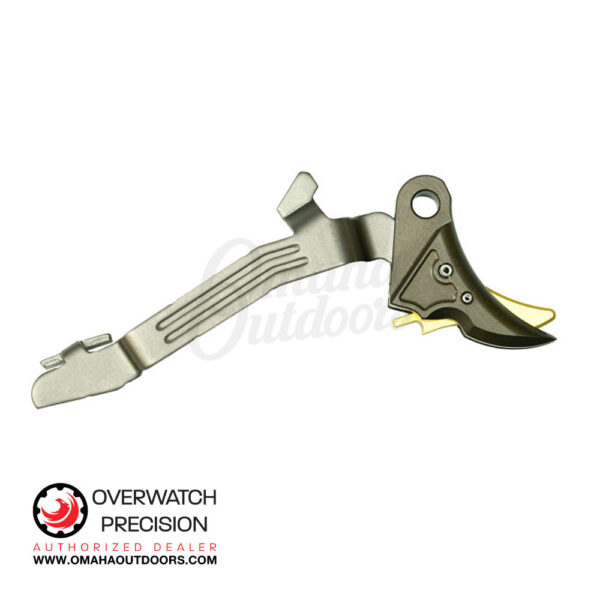 Overwatch Precision FALX Trigger Glock Gen 5 FDE / Gold
