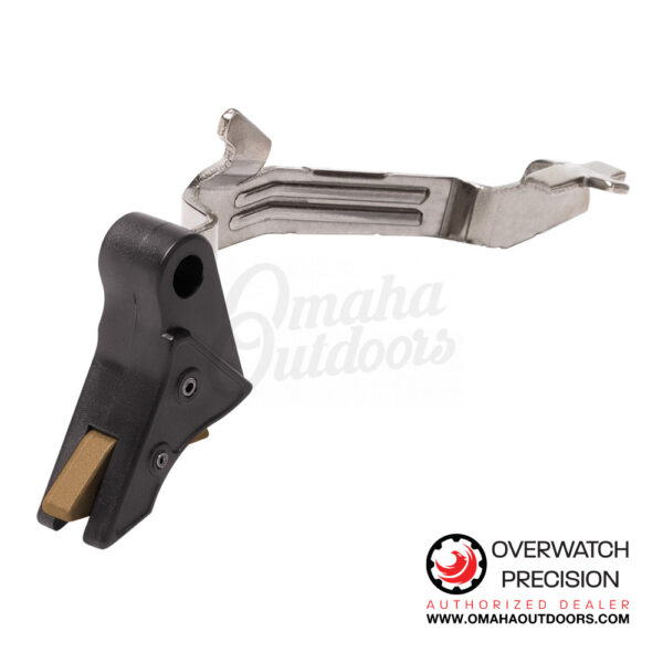 Overwatch Precision PolyDAT Trigger For Glock 43 43X 48 Black / Burnt Bronze - Image 2