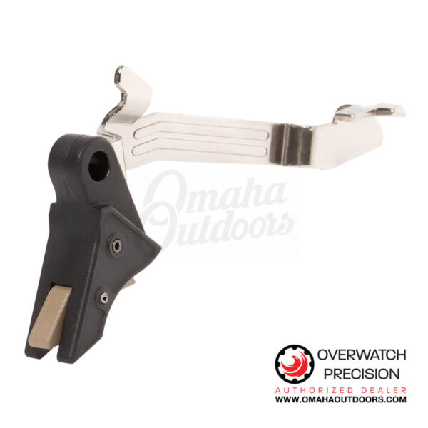 Overwatch Precision PolyDAT Trigger For Glock 43 43X 48 Black / FDE - Image 2