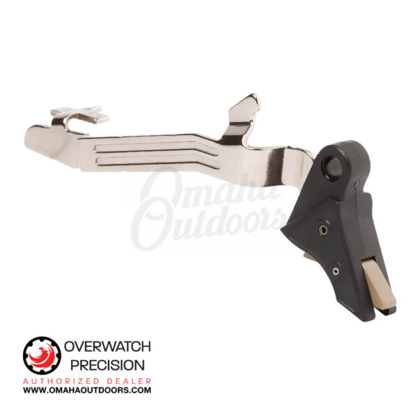Overwatch Precision PolyDAT Trigger For Glock 43 43X 48 Black / FDE