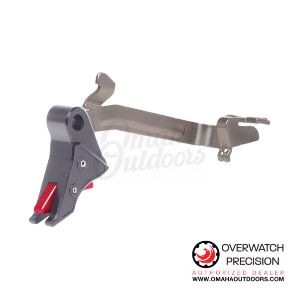 Overwatch Precision TAC for Glock Gen 1-4 Gray / Red - Image 2