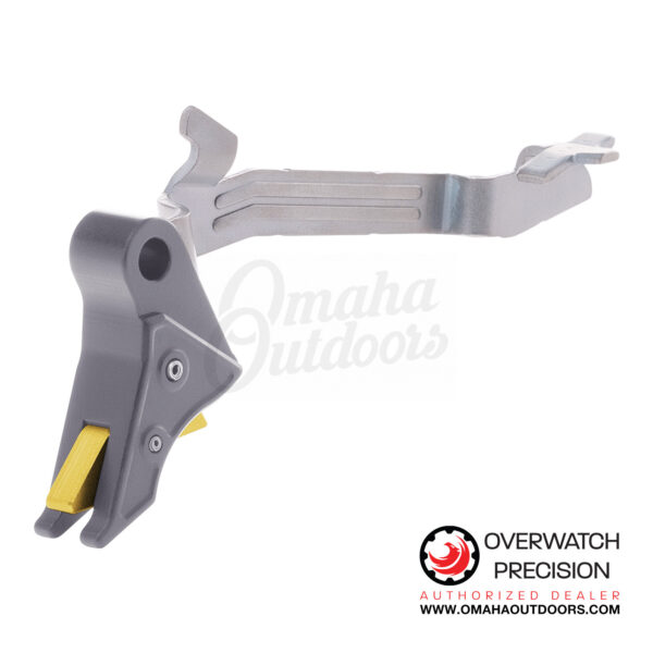 Overwatch Precision TAC Trigger For Glock 43 Gray / Gold - Image 2
