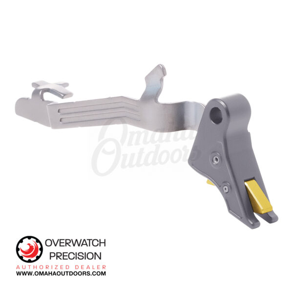 Overwatch Precision TAC Trigger For Glock 43 Gray / Gold
