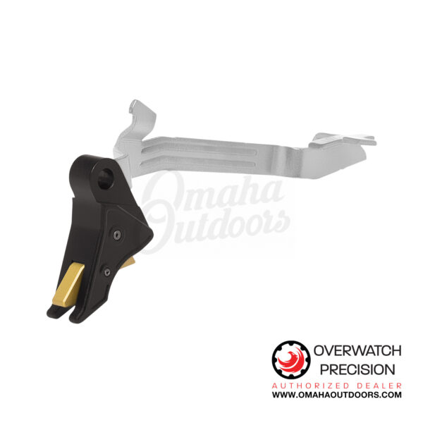 Overwatch Precision TAC Trigger Glock 19 Gen 5 Black / Gold - Image 2