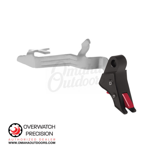 Overwatch Precision TAC Trigger Glock 19 Gen 5 Black / Red